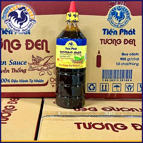 Sản phẩm tuong den xanh duong — Gia Vị Trung Hưng Nguyên - Xưởng Chế Biến Thực Phẩm Trung Hưng Nguyên — MST 4101443100