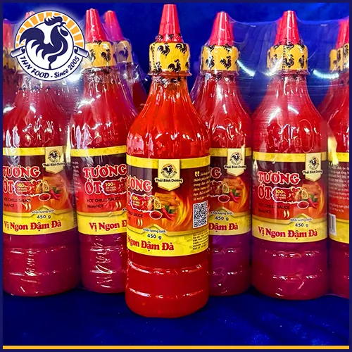 Sản phẩm tuong ot 450gr — Gia Vị Trung Hưng Nguyên - Xưởng Chế Biến Thực Phẩm Trung Hưng Nguyên — MST 4101443100