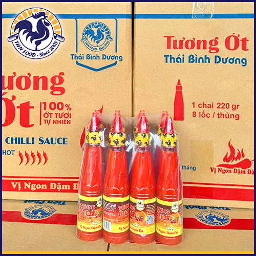 Sản phẩm tuong ot thai binh duong chai nho 1 — Gia Vị Trung Hưng Nguyên - Xưởng Chế Biến Thực Phẩm Trung Hưng Nguyên — MST 4101443100