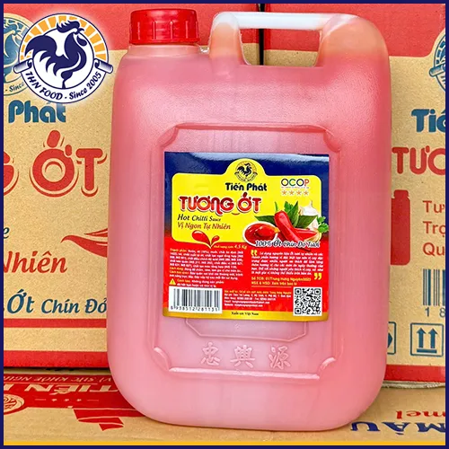 Sản phẩm tuong ot tien phat 5kg — Gia Vị Trung Hưng Nguyên - Xưởng Chế Biến Thực Phẩm Trung Hưng Nguyên — MST 4101443100