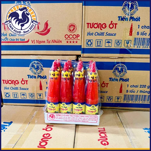 Sản phẩm tuong ot tien phat chai nho 1 — Gia Vị Trung Hưng Nguyên - Xưởng Chế Biến Thực Phẩm Trung Hưng Nguyên — MST 4101443100