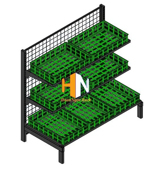 Sản phẩm ke rau sieu thi — Kệ Siêu Thị Hoàn Ngọc Group - Công Ty TNHH Hoàn Ngọc Group — MST 4101493422