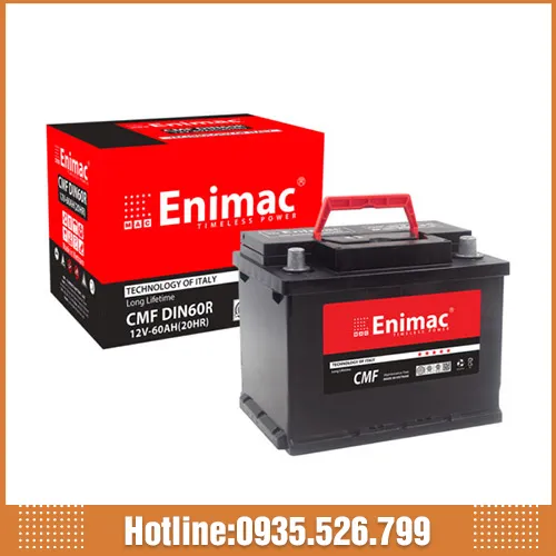 Sản phẩm Enimac CMF DIN60R — ắc Quy Miền Trung - Công Ty TNHH ắc Quy Miền Trung — MST 4101560301