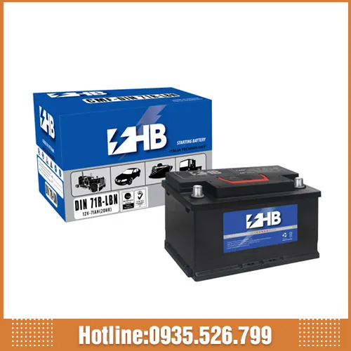 Sản phẩm HB CMF DIN71R LBN — ắc Quy Miền Trung - Công Ty TNHH ắc Quy Miền Trung — MST 4101560301
