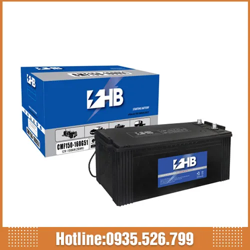 Sản phẩm HB CMF150 160G51 — ắc Quy Miền Trung - Công Ty TNHH ắc Quy Miền Trung — MST 4101560301