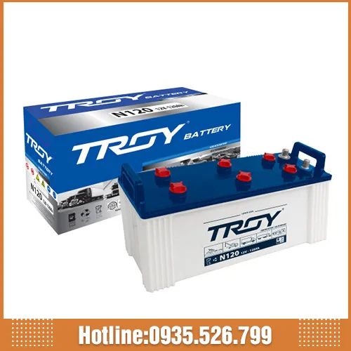 Sản phẩm Troy N120 — ắc Quy Miền Trung - Công Ty TNHH ắc Quy Miền Trung — MST 4101560301