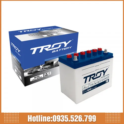 Sản phẩm Troy N40R — ắc Quy Miền Trung - Công Ty TNHH ắc Quy Miền Trung — MST 4101560301