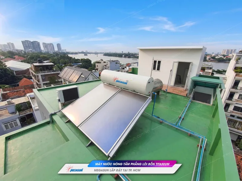 Sản phẩm may nuoc nong mat troi tam phang titanium megasun 400 lit 7 l — Công Ty TNHH Công Nghệ Cao Ngân Phát Energy - Tư Vấn Thiết Kế Thi Công Sửa Chữa
Hệ Thống Năng Lượng Mặt Trời — MST 4101602343