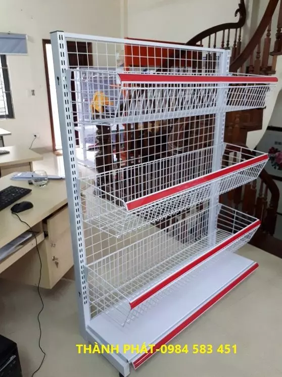 Sản phẩm ke ro mi sieu thi 120cm 180cm — Kệ Siêu Thị Thành Phát - Công Ty TNHH Đầu Tư TMDV Thành Phát — MST 4101604608