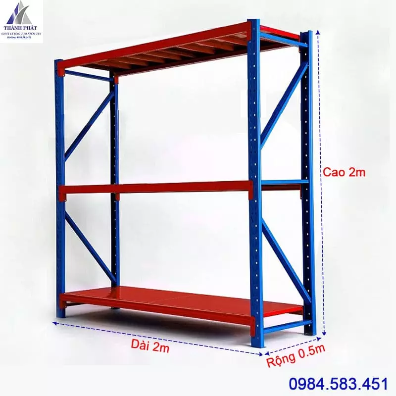 Sản phẩm ke trung tai 3 tang — Kệ Siêu Thị Thành Phát - Công Ty TNHH Đầu Tư TMDV Thành Phát — MST 4101604608