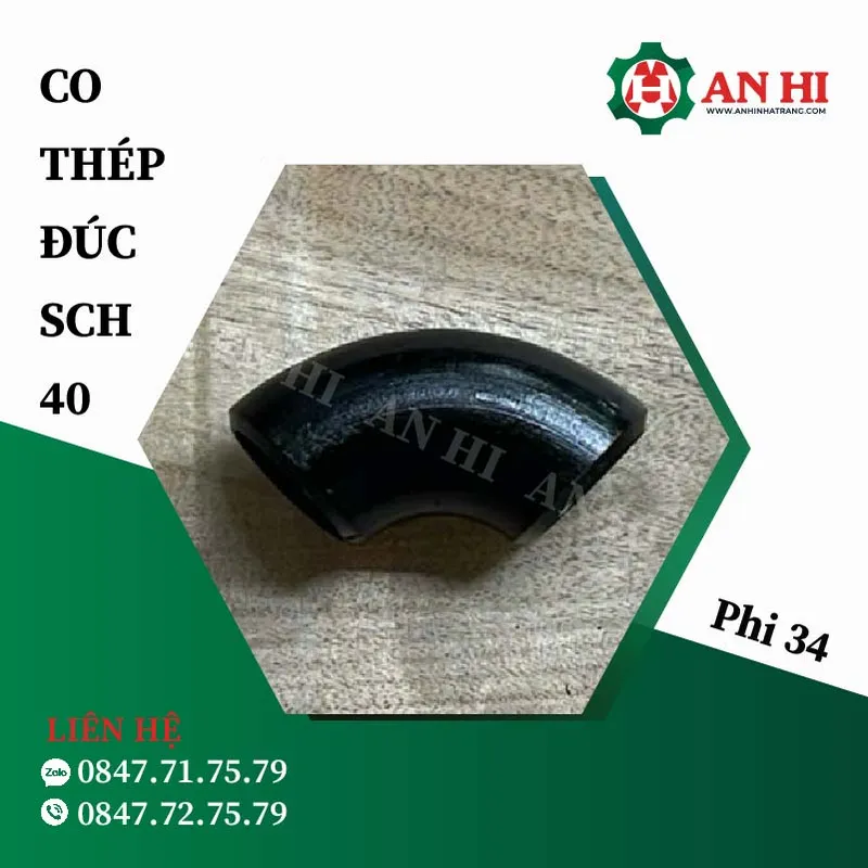 Sản phẩm Co thep duc sch40 phi 34_h2 — Công Ty TNHH Xuất Nhập Khẩu An Hi — MST 4200446303