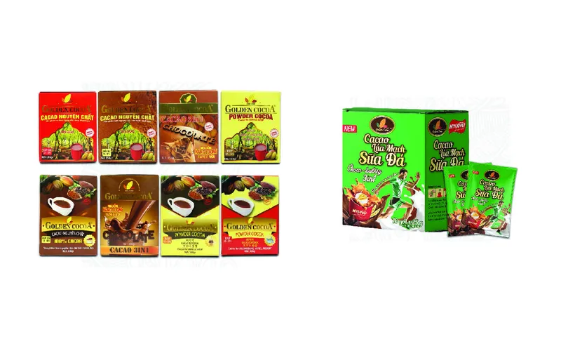 Sản phẩm cacao 01 — Cà Phê Hucafood - Công Ty TNHH Sản Xuất - Thương Mại Hucafood — MST 4201175906