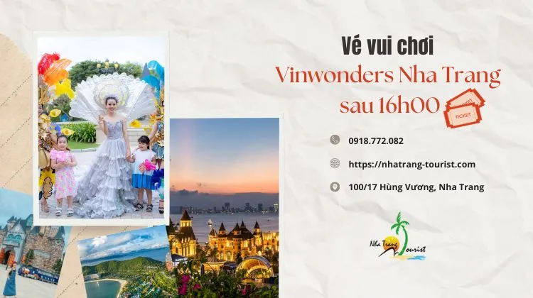 Sản phẩm ve Vinwonders nha trang sau 16h 4 — Công Ty TNHH MTV Nha Trang Tourist — MST 4201533100