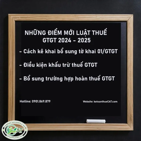 Sản phẩm diem moi luat thue gtgt 2024 — Công Ty TNHH Giải Pháp Kế Toán Thuế CAT — MST 4201801455