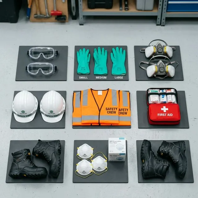 Sản phẩm safety equipment — Công Ty TNHH Nha Trang Cleaner Group — MST 4201864078