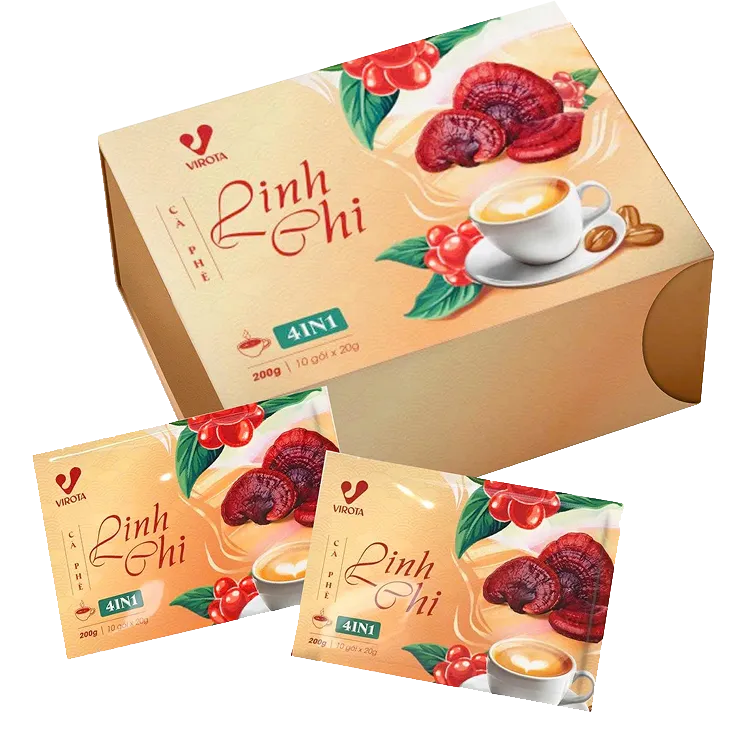 Sản phẩm Ca phe Linh Chi 4in1 1 copy — Công Ty Cổ Phần Thực Phẩm Đồi Xanh — MST 4201944911
