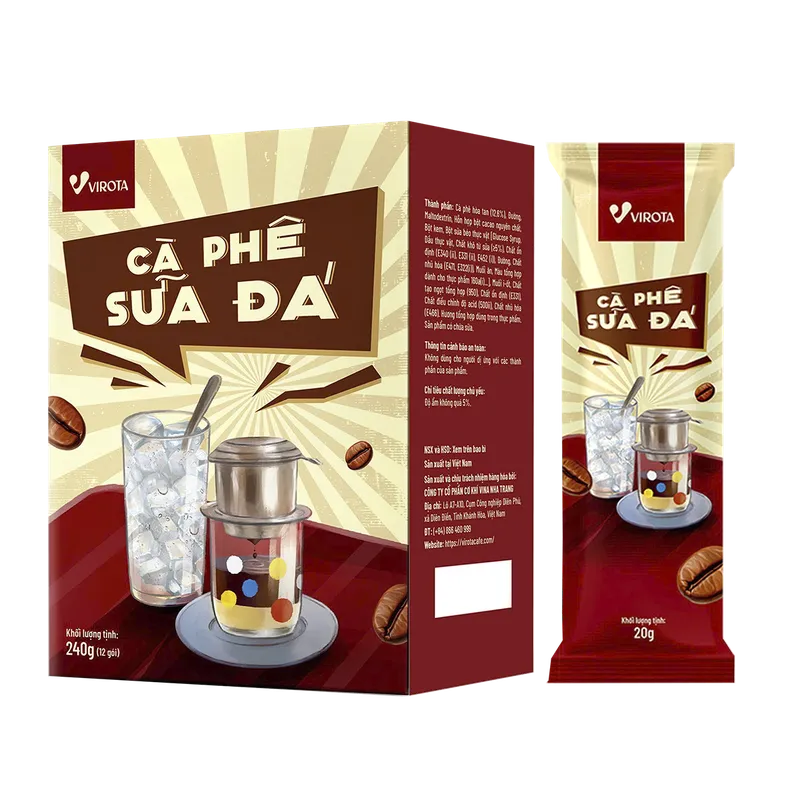 Sản phẩm ca phe sua da 2 — Công Ty Cổ Phần Thực Phẩm Đồi Xanh — MST 4201944911