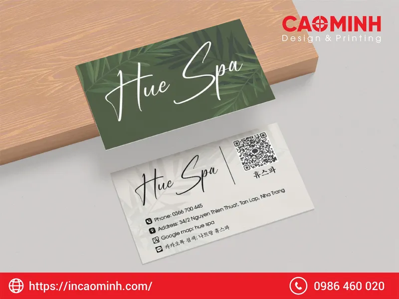Sản phẩm In card visit cao cap Xuong in an Cao Minh Nha Trang — In Cao Minh - Công Ty TNHH Thiết Kế In ấn Cao Minh — MST 4201958008