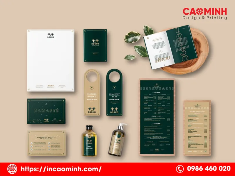 Sản phẩm In an pham cho khach san resort In an Cao Minh Nha Trang — In Cao Minh - Công Ty TNHH Thiết Kế In ấn Cao Minh — MST 4201958008