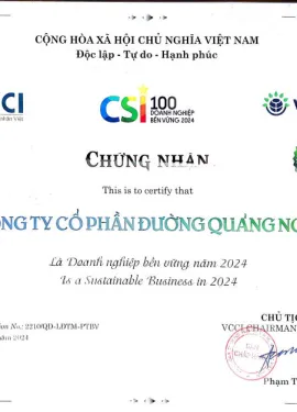 Sản phẩm top 100 dn ben vung 2024 1753756206.jpg — Công Ty Cổ Phần Đường Quảng Ngãi — MST 4300205943