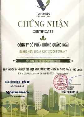 Sản phẩm top10esg1 1751511613.jpg — Công Ty Cổ Phần Đường Quảng Ngãi — MST 4300205943