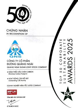 Sản phẩm top50 csi 2025 1754009079.jpg — Công Ty Cổ Phần Đường Quảng Ngãi — MST 4300205943
