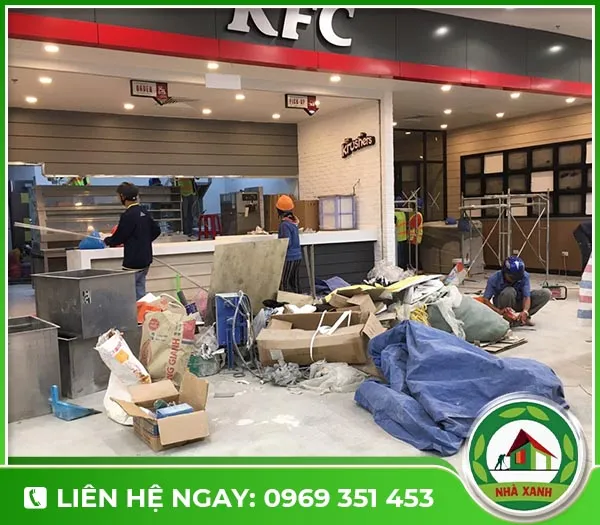 Sản phẩm dich vu ve sinh nha hang — Vệ Sinh Nhà Xanh - Công Ty TNHH Dịch Vụ Vệ Sinh Nhà Xanh — MST 4300740108