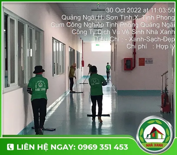 Sản phẩm ve sinh san cong ty — Vệ Sinh Nhà Xanh - Công Ty TNHH Dịch Vụ Vệ Sinh Nhà Xanh — MST 4300740108