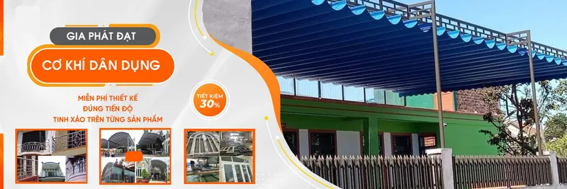 Sản phẩm thicong mai xep dep quangngai — Công Ty TNHH Cơ Khí - Xây Dựng Gia Phát Đạt — MST 4300886298