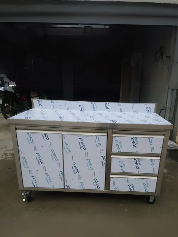 Sản phẩm ban tu ngan keo 2 — Thiết Bị Bếp Inox Nishu - Công Ty TNHH Thương Mại Và Sản Xuất Nishu — MST 4300906385