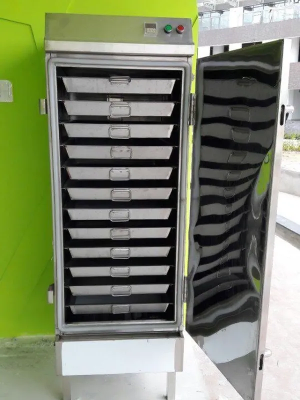 Sản phẩm tu hap com 10 khay 2 — Thiết Bị Bếp Inox Nishu - Công Ty TNHH Thương Mại Và Sản Xuất Nishu — MST 4300906385