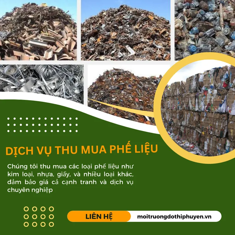Sản phẩm dich vu thu mua phe lieu — Công Ty Cổ Phần Môi Trường Đô Thị Phú Yên — MST 4400115884