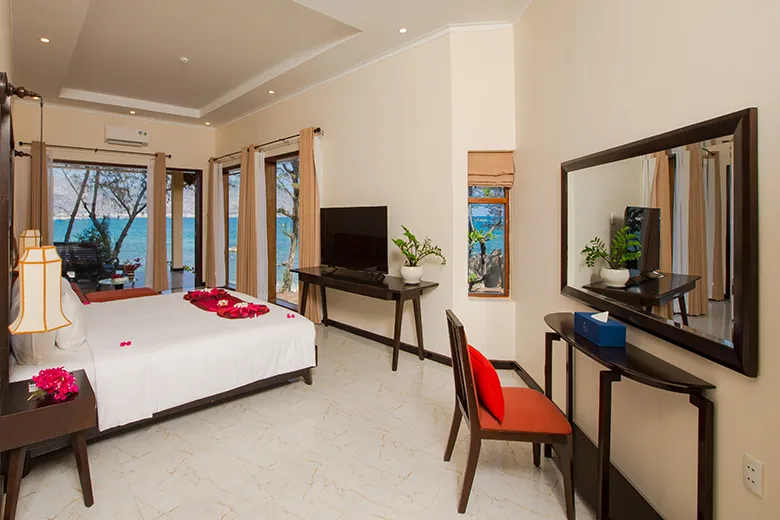 Sản phẩm Villa Ocean View 70m2 — Hòn Cò Cà Ná Resort - Công Ty TNHH Khu Du Lịch Hoàn Mỹ — MST 4500272030