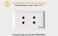 Sản phẩm 2 o cam 2 chau 16a s19 sino S1982 o cam doi 200x125 — Công Ty TNHH Mai Nga — MST 4600380304