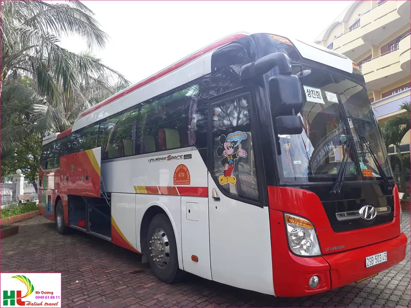 Sản phẩm thue xe du lich 45 univer tại thai nguyen 1 — Công Ty TNHH Đầu Tư Du Lịch Hà Linh — MST 4601114908
