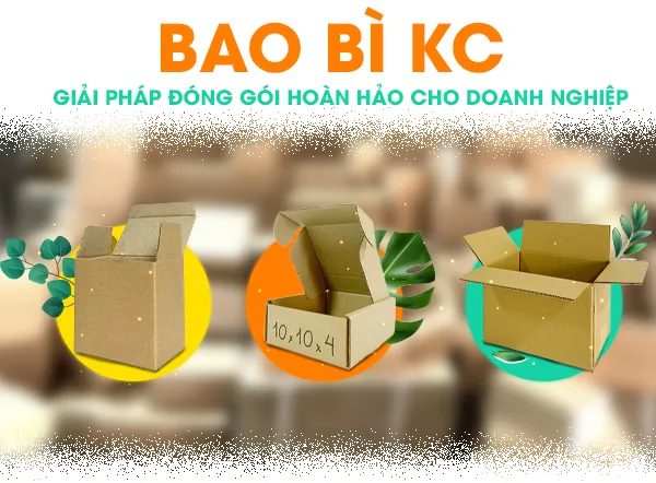 Sản phẩm gioi thieu — Thùng Carton, Thùng Giấy KC - Công Ty Cổ Phần Sản Xuất Bao Bì KC — MST 4601602704