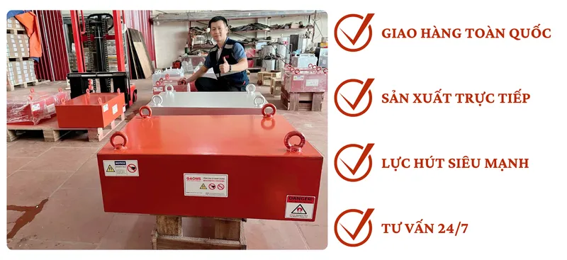 Sản phẩm gaoms san xuat nam cham khoi phang — Công Ty Cổ Phần Nam Châm GAOMS Việt Nam — MST 4601612477