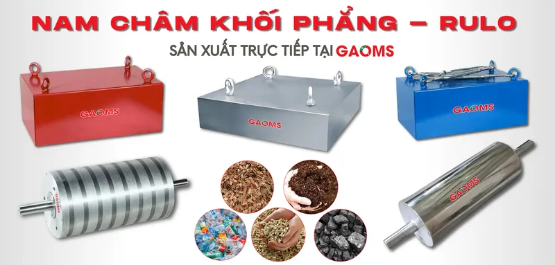 Sản phẩm nam cham khoi phang rulo nam cham gaoms — Công Ty Cổ Phần Nam Châm GAOMS Việt Nam — MST 4601612477