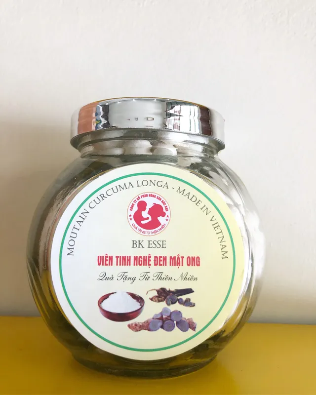 Sản phẩm Viên tinh nghệ đen mật ong 150g 1 — Tinh Bột Nghệ Bắc Kạn - Công Ty Cổ Phần Nông Sản Bắc Kạn — MST 4700262061