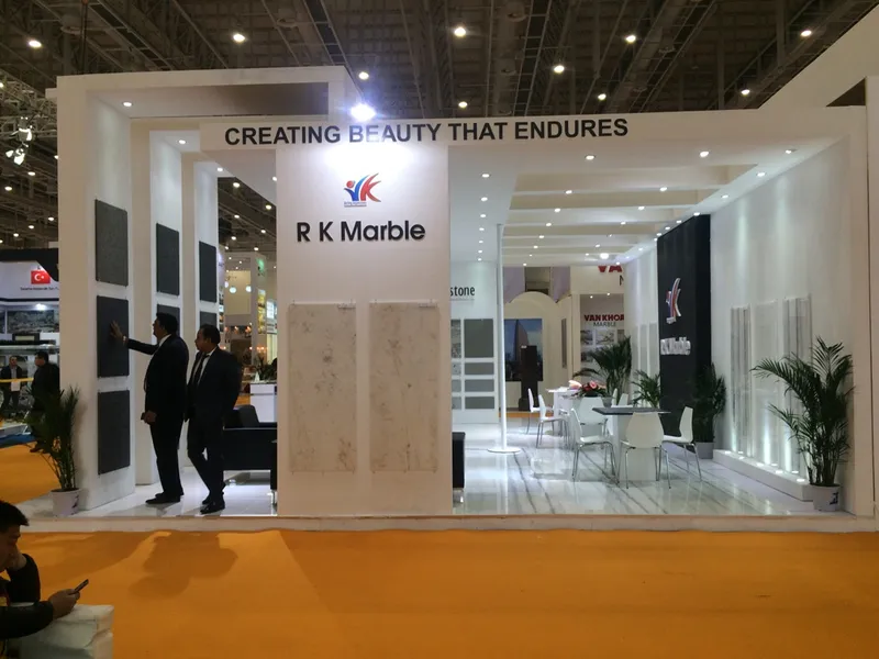 Sản phẩm Xiamen Fair RK Marble Booth 2 1 — Văn Phòng Đại Diện Công ty TNHH Đá Cẩm Thạch Việt Nam R.K — MST 5200254547