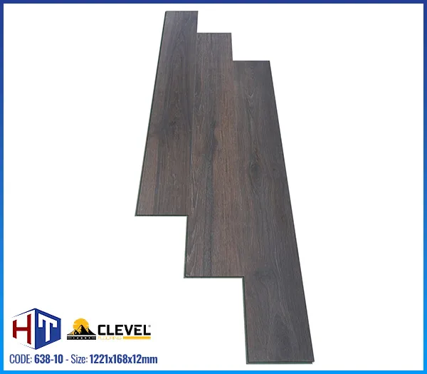 Sản phẩm Clevel floor 638 10 — Ván Sàn Gỗ Hợp Thịnh Hòa Bình - Công Ty Cổ Phần Chế Biến Gỗ Hợp Thịnh Hòa Bình — MST 5400520274