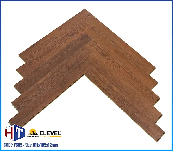 Sản phẩm Clevel floor F685 — Ván Sàn Gỗ Hợp Thịnh Hòa Bình - Công Ty Cổ Phần Chế Biến Gỗ Hợp Thịnh Hòa Bình — MST 5400520274