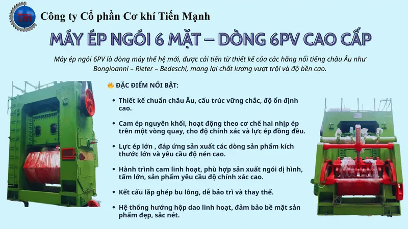 Sản phẩm ep ngoi 6pv — Công Ty CP Cơ Khí Tiến Mạnh — MST 5700473360