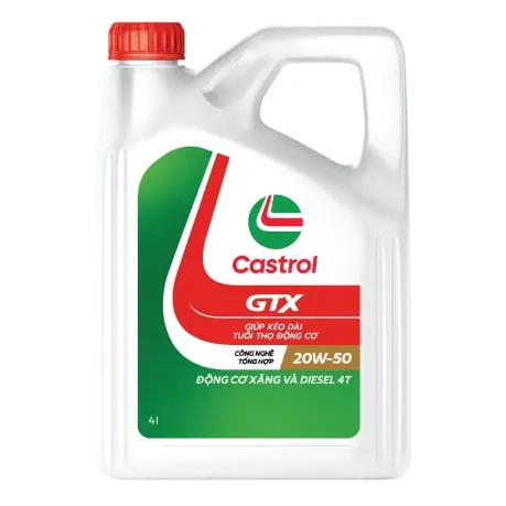 Sản phẩm CASTROL GTX 20W 50 SLCF — Dầu Nhờn Phúc Lộc - Công Ty TNHH Phát Triển Đầu Tư Phúc Lộc — MST 5701786969