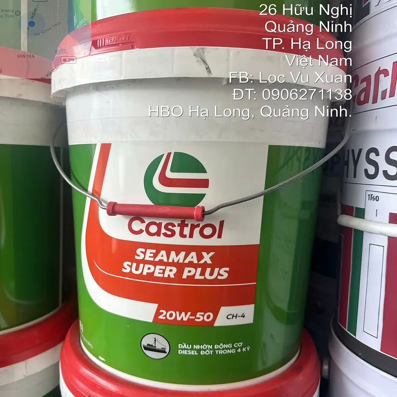 Sản phẩm Castrol Seamax Super Plus 20W 50 CH4 1 — Dầu Nhờn Phúc Lộc - Công Ty TNHH Phát Triển Đầu Tư Phúc Lộc — MST 5701786969
