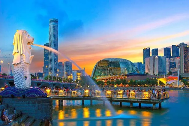 Sản phẩm tour du lich singapore cong vien merlion — Công Ty TNHH Du Lịch Song Châu Đà Lạt — MST 5801179284