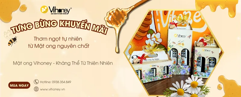 Sản phẩm mat ong nguyen chat tai tphcm vihoney 2 31 — Mật Ong Vihoney - Công Ty TNHH Sản Xuất Thương Mại Mật Ong Việt ý — MST 5801210294