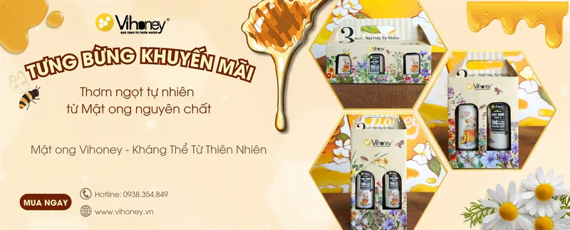 Sản phẩm mat ong nguyen chat tai tphcm vihoney 22 — Mật Ong Vihoney - Công Ty TNHH Sản Xuất Thương Mại Mật Ong Việt ý — MST 5801210294