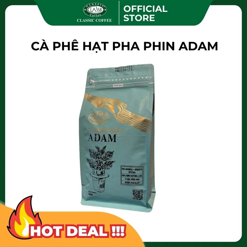 Sản phẩm classic adam hat 500gr yyccpj3o — Công Ty Cổ Phần Cà Phê Classic — MST 5900827585