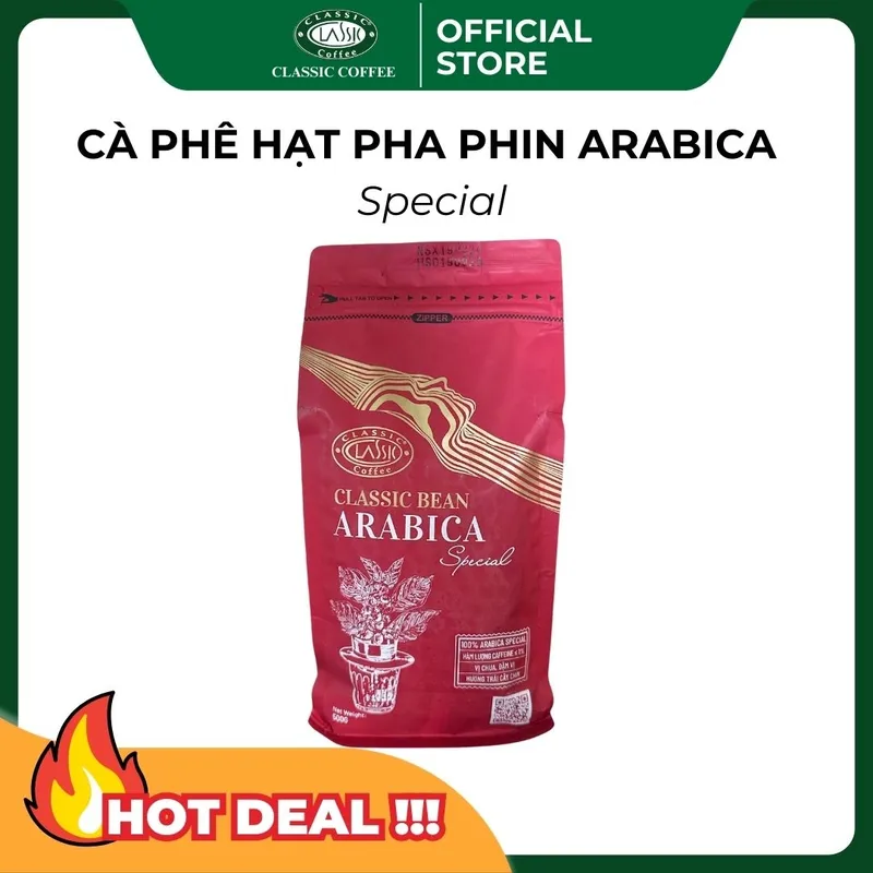 Sản phẩm hat arabica special yihi0vhw — Công Ty Cổ Phần Cà Phê Classic — MST 5900827585